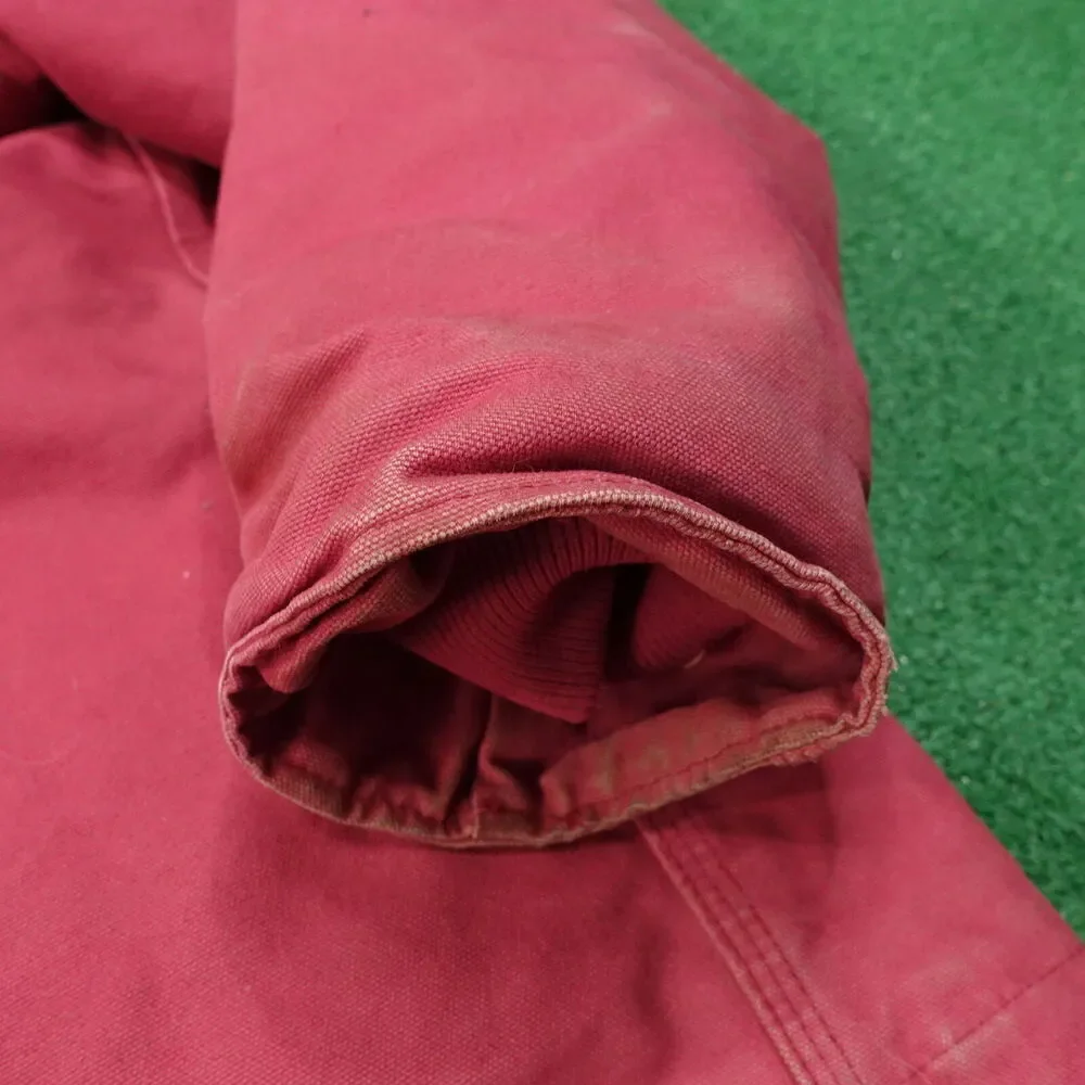 CARHARTT SIERRA JACKET SHERPA LINED HOODED RED WOMENS 2XL (20) WJ141 624 RED‎